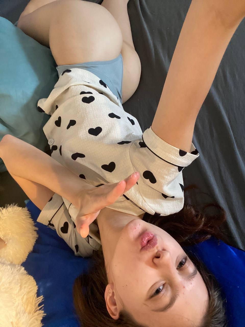 A cozy shot with Your princess — straight from Montevideo